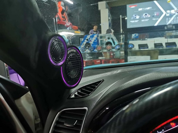 馬自達CX5升級法國路翼汽車音響全車主動三分頻方案